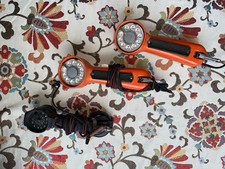 Lot of 3 Lineman's Test Handsets/Butt Sets One-Way Rotary, Pin picture