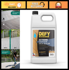 Crystal Clear Waterproof Deck Sealer for Wood & Composite - UV Protection, 1 Gal picture