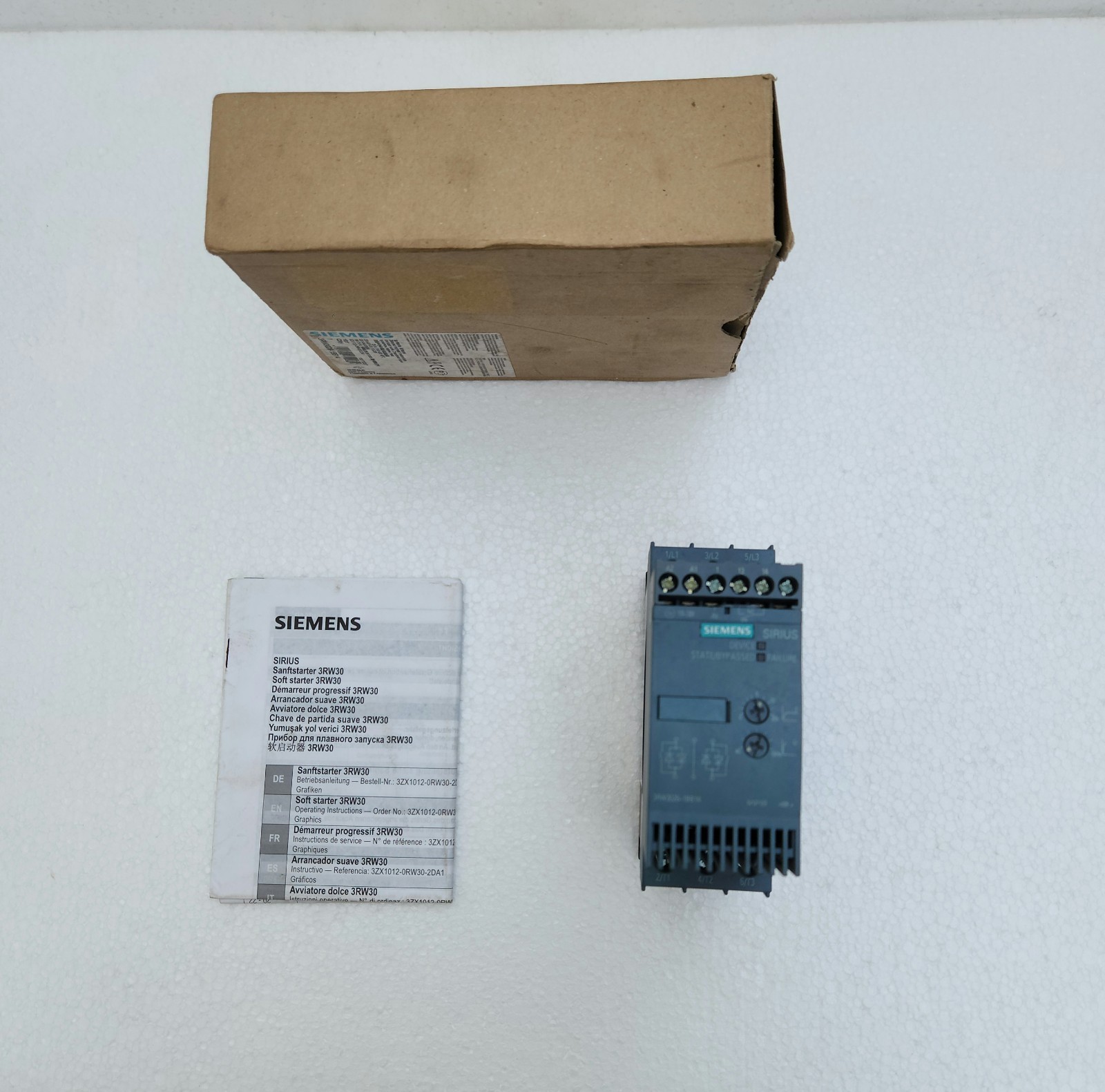 Siemens 3RW3026-1BB14 Soft Starter #NEW Siemens 3RW3026-1BB14 Soft Starter #NEW