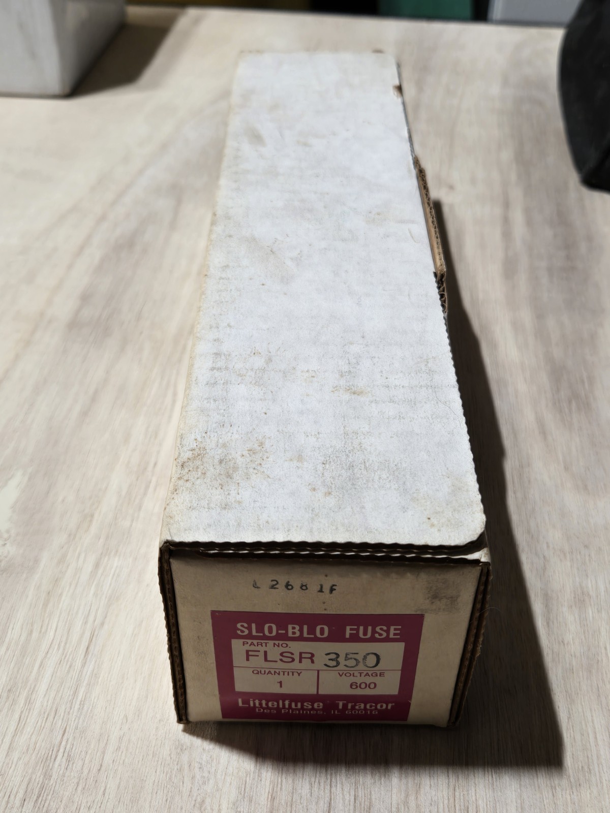 Littelfuse FLSR-350 Slo-Blo Fuse 350A 600VAC Class RK5 Time Delay – NOS w/ Box Littelfuse FLSR-350 Slo-Blo Fuse 350A 600VAC Class RK5 Time Delay – NOS w/ Box
