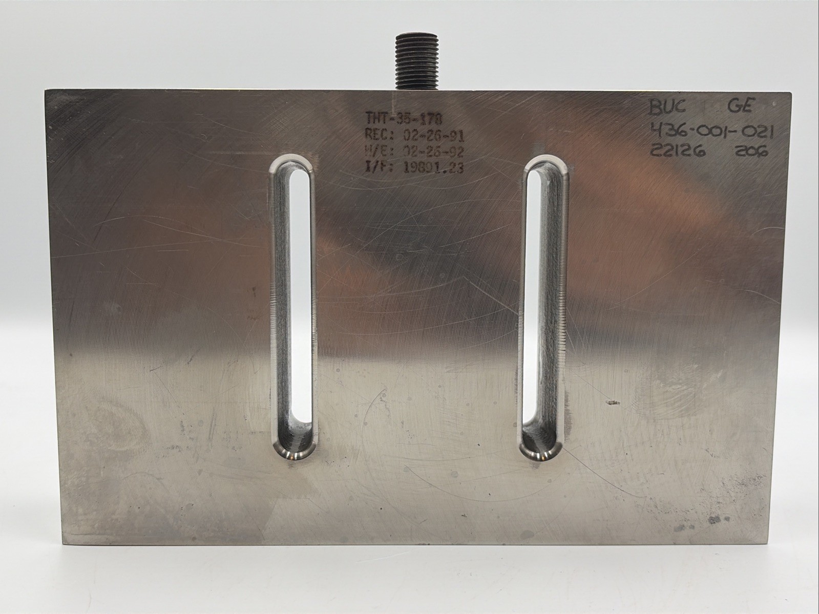BRANSON Dukane ULTRASONIC WELDER HORN 436-001-021 22126 206 BRANSON Dukane ULTRASONIC WELDER HORN 436-001-021 22126 206