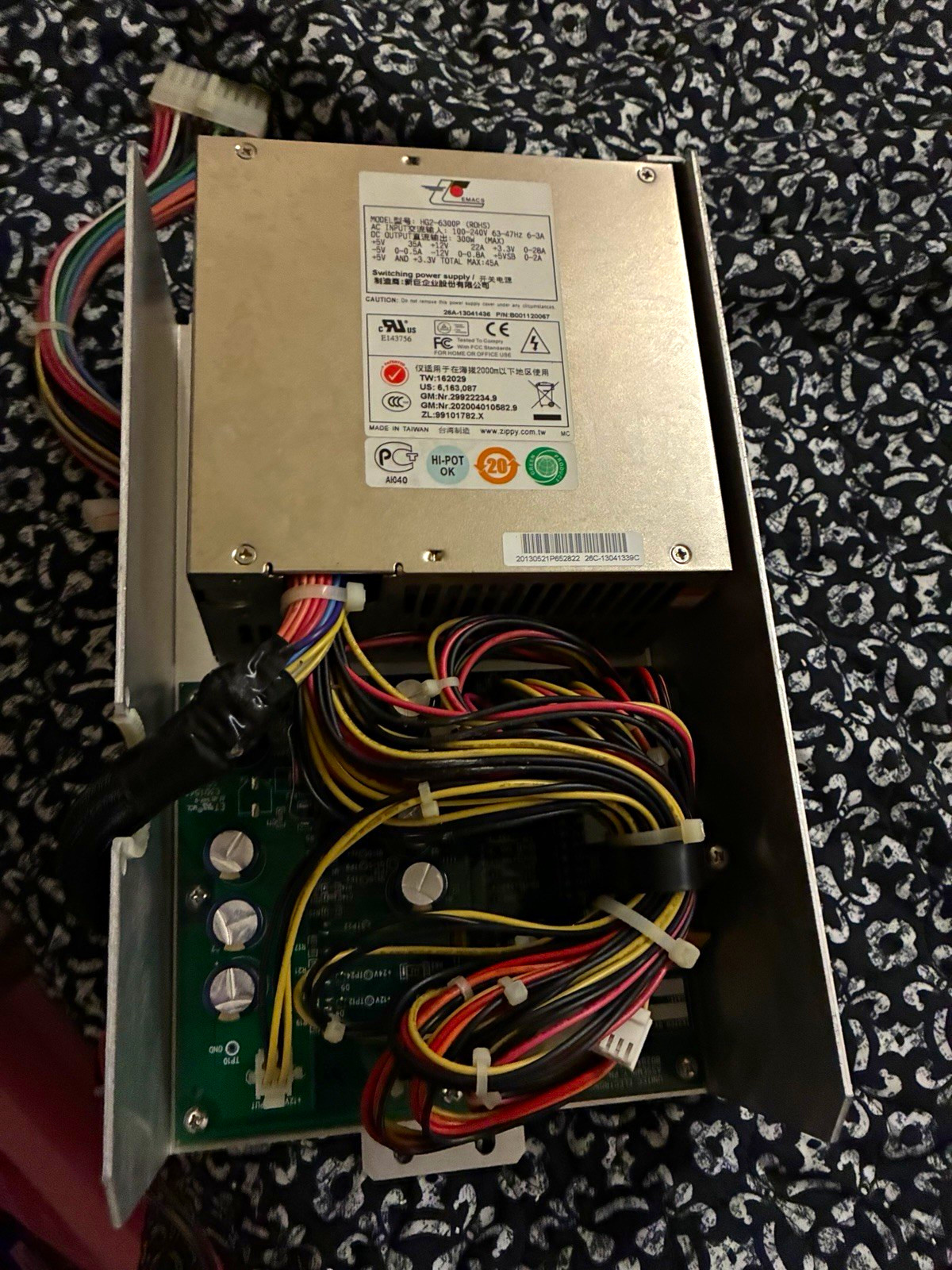 Hipro Power Supply Assembly HP-K-6300P SA2141 Switching Module
