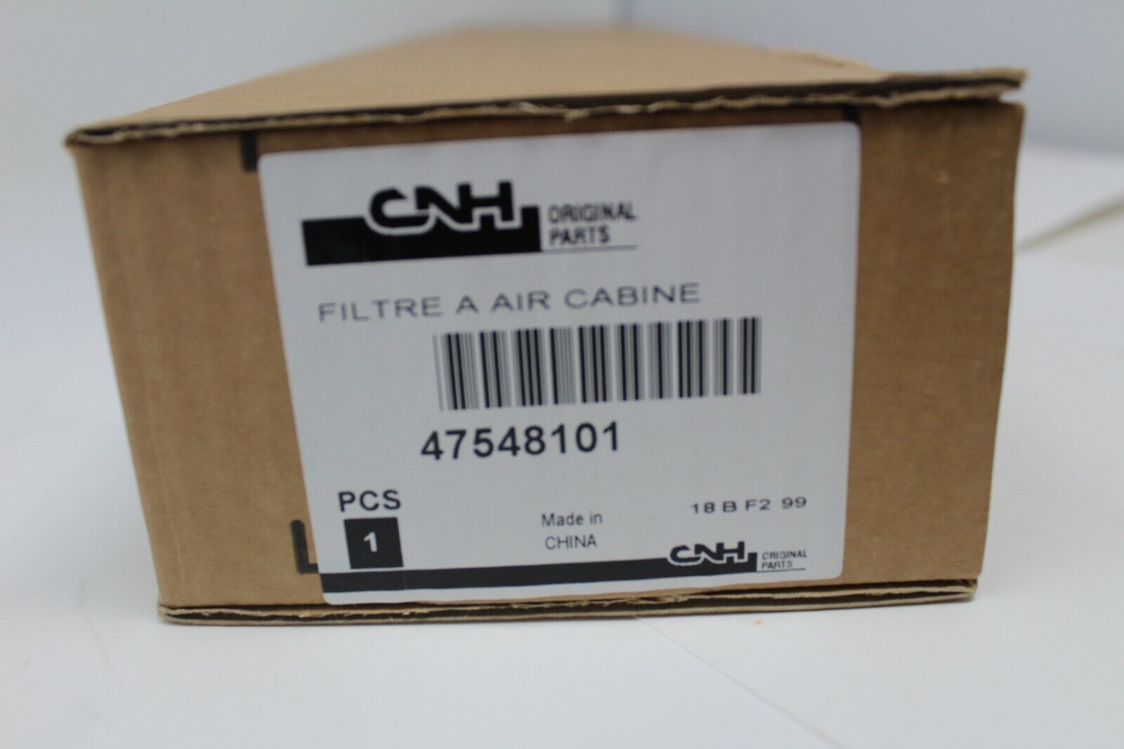 GENUINE CASE NEW HOLLAND AIR FILTER CABINE (PN 47548101) *NEW*