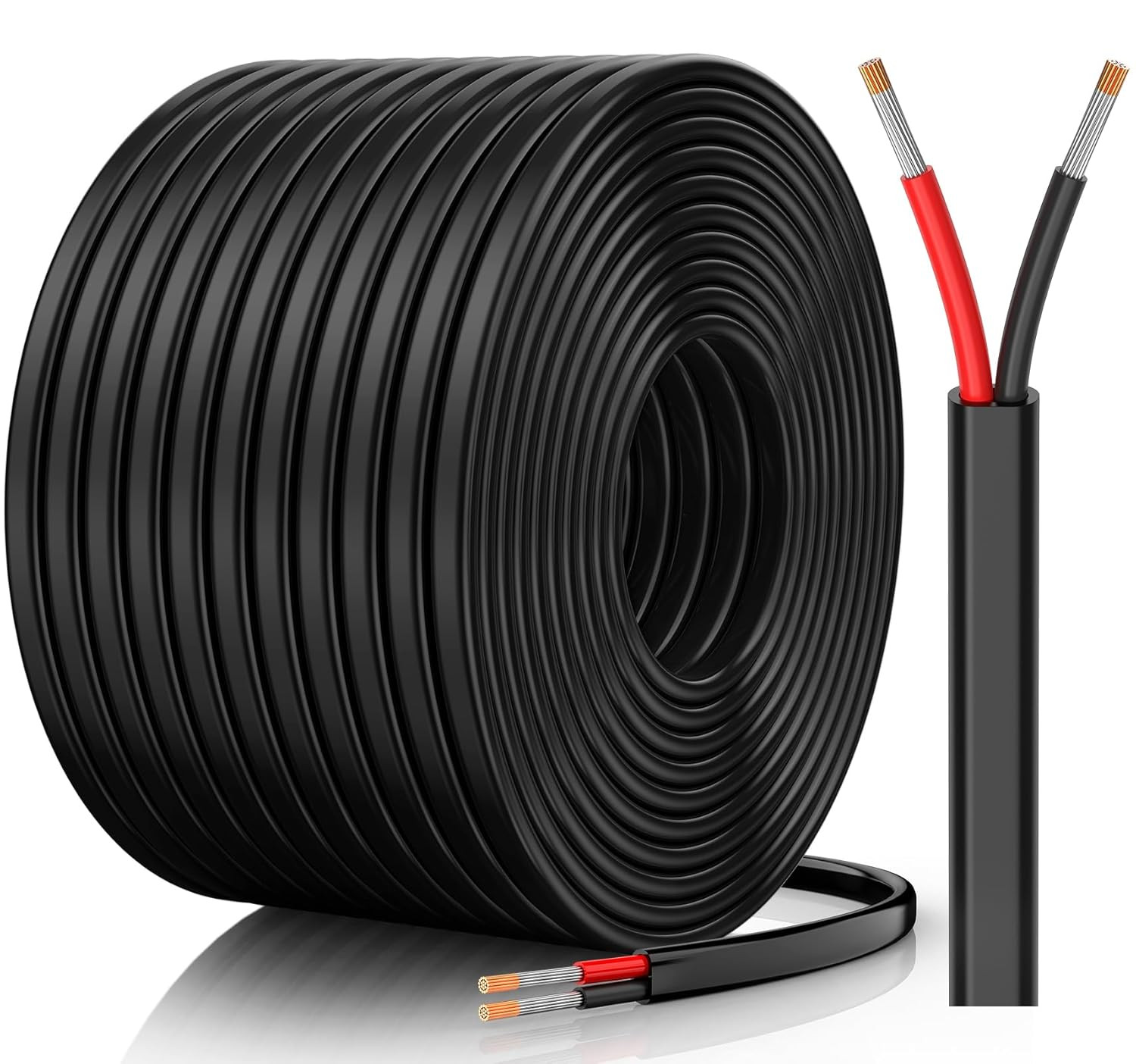 14 Gauge Wire, 14 AWG 2 Conductor Electrical Wire, Flexible/Oxygen-Free Tinned C 14 Gauge Wire, 14 AWG 2 Conductor Electrical Wire, Flexible/Oxygen-Free Tinned C