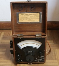 Vintage Sensitive Research DLW Low Power Factor Wattmeter picture