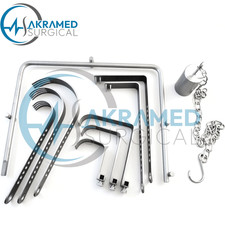 Charnley Initial Incision Retractor Complete Set of 10 Pcs Surgical Instruments picture