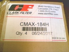 New 4-pack Clark Filter  CMAX-184H (EMD 40095929) picture