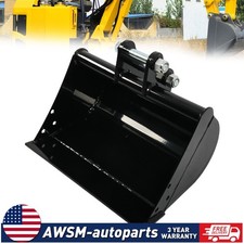 Fits For Mini Excavator Plain Bucket Grading Flat Attachment 500mm picture