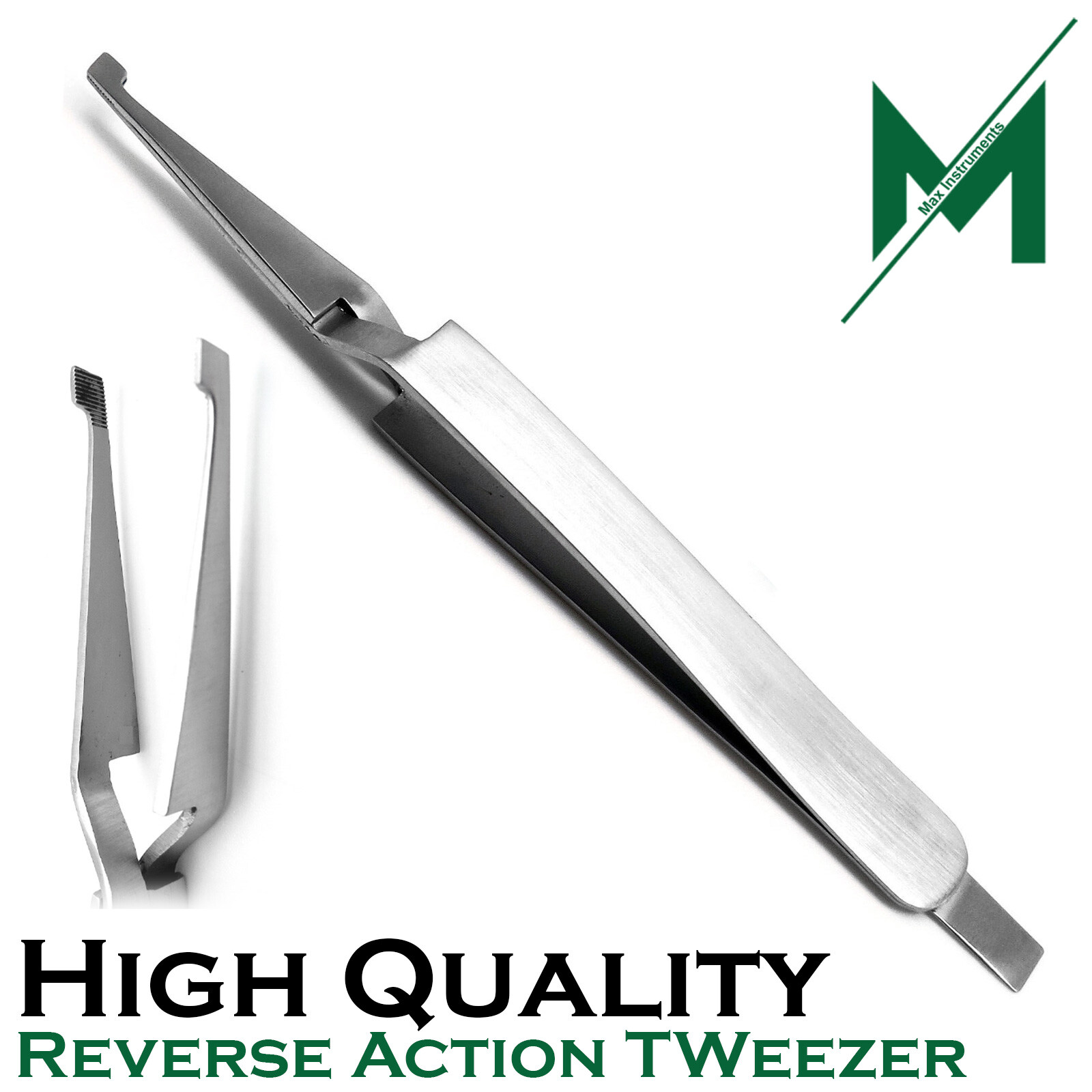 Dental Direct Bracket Holder Orthodontic Self Close Reverse Action Tweezer Dental Direct Bracket Holder Orthodontic Self Close Reverse Action Tweezer