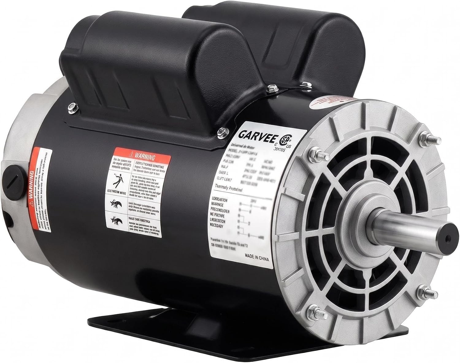 5HP SPL Air Compressor Electric Motor 230V 3450RPM 5/8 5HP SPL Air Compressor Electric Motor 230V 3450RPM 5/8