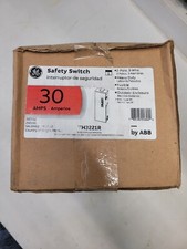 NEW GE TH3221R 2 Pole 3W Fused 3R Outdoor 30 Amp 240V Disconnect Safety Switch picture