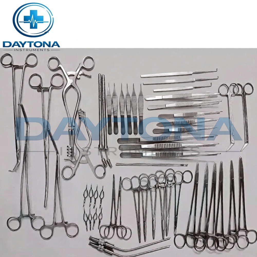 Vascular Surgery Set of 52 Pcs Surgical Instruments Vascular Surgery Set of 52 Pcs Surgical Instruments