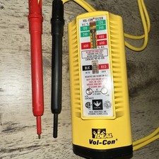 IDEAL 61-076 Vol-Con Solenoid Voltage/Continuity Tester with LED Lamp Indicator picture