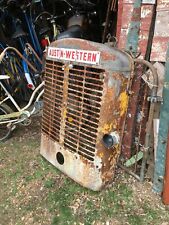 Vintage Austin Western Tractor Grader Rear Grill Wall Garden Art picture