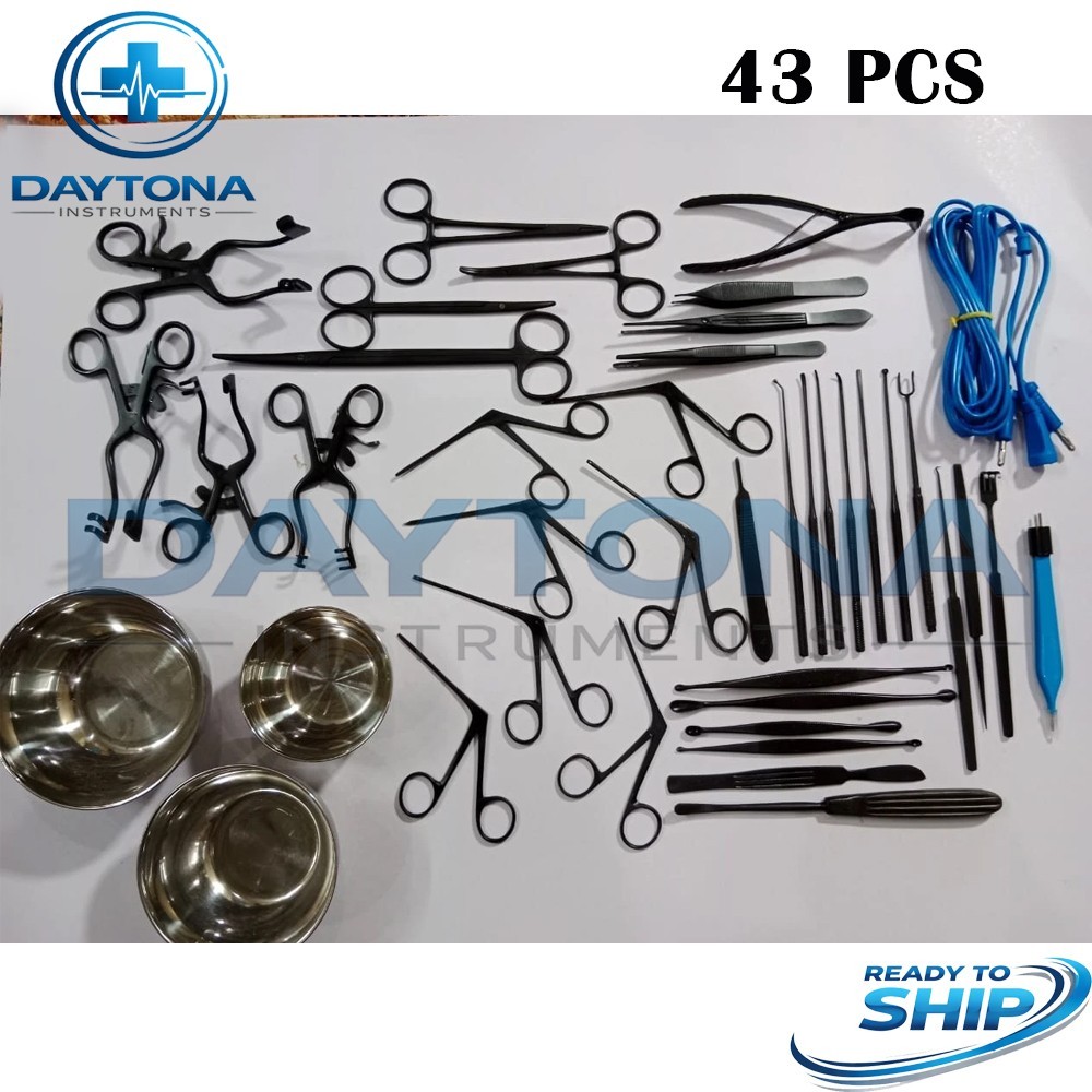 Tympanoplasty Micro Ear 43 PCs Set Surgery & Surgical Instruments Tympanoplasty Micro Ear 43 PCs Set Surgery & Surgical Instruments