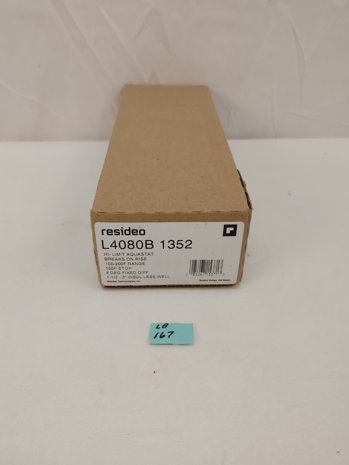 Resideo L4080B 1352 Hi-Limit Aquastat (NEW) Resideo L4080B 1352 Hi-Limit Aquastat (NEW)