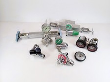 Vintage Veterinary Medical Gas Regulator Valve Bracket Lot Ohio Medical picture