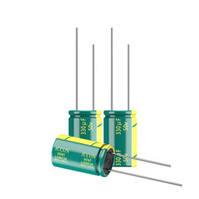 10-Pack 50V 330Uf Low ESR Electrolytic Capacitors 10X17Mm , 50Volt 330MFD picture