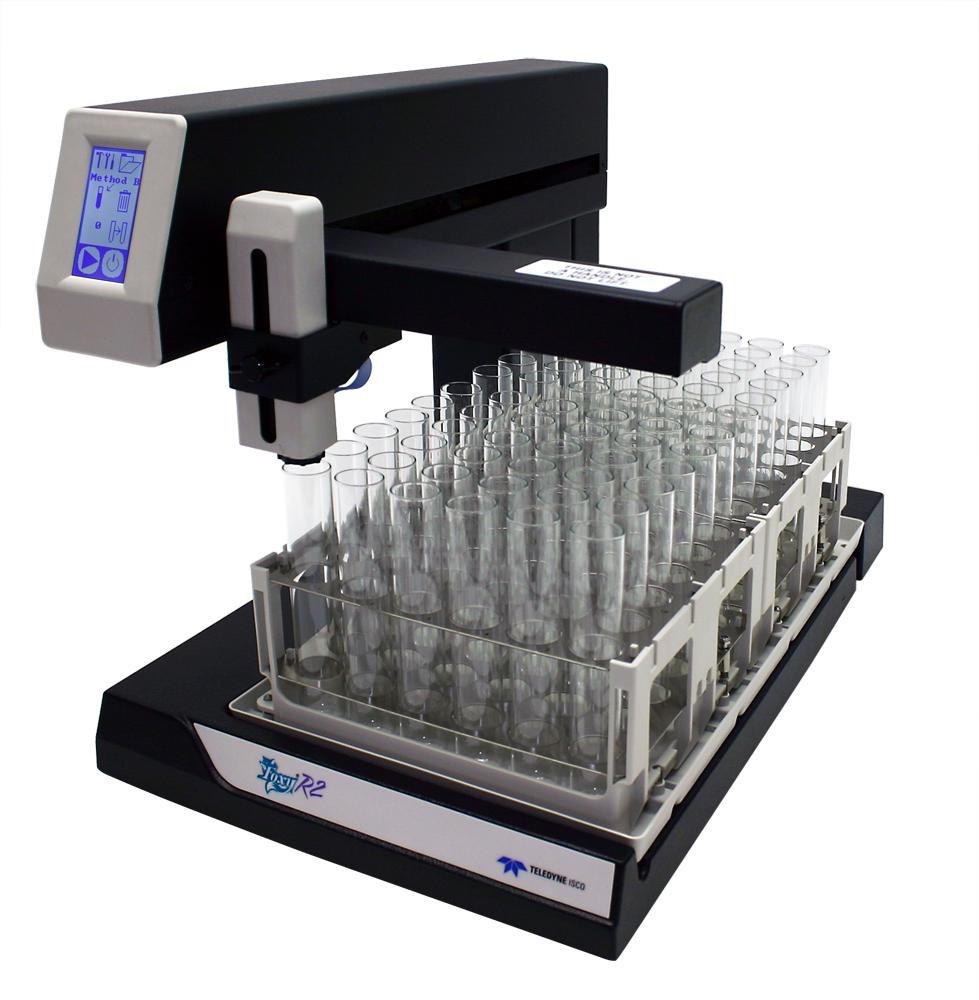 Teledyne Isco Foxy R2 Fraction Collector with 13 mm x 144 Racks - New/Sealed Box Teledyne Isco Foxy R2 Fraction Collector with 13 mm x 144 Racks - New/Sealed Box