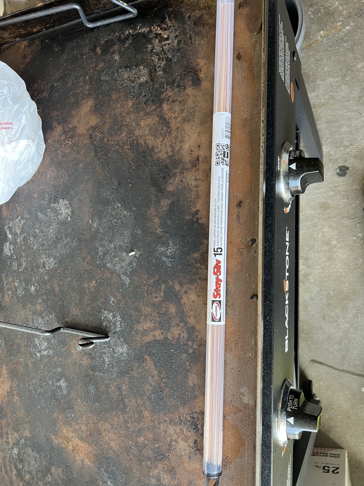 Harris Stay Silv 15 15% Silver Brazing Alloy Rods HVAC Grade 1LB 28 Rods Harris Stay Silv 15 15% Silver Brazing Alloy Rods HVAC Grade 1LB 28 Rods