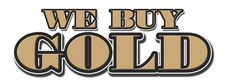 WE BUY GOLD DECAL sticker pawn jewelry store cash marketing promotional picture