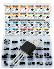 Power Transistor, Mosfet, Thyristor and Voltage Regulator Assortment Kit, 82 picture