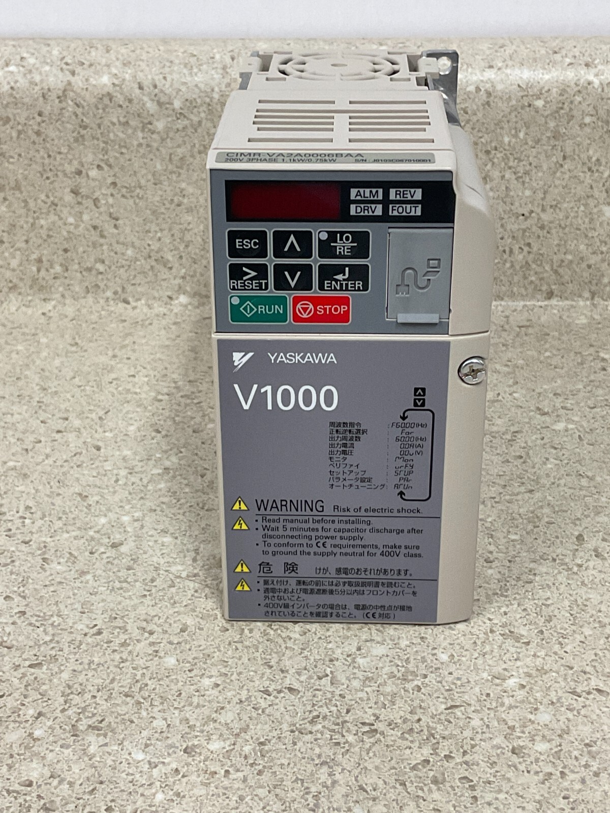 YaskawaCIMR- VA2A0006BAA NEW YaskawaCIMR- VA2A0006BAA NEW