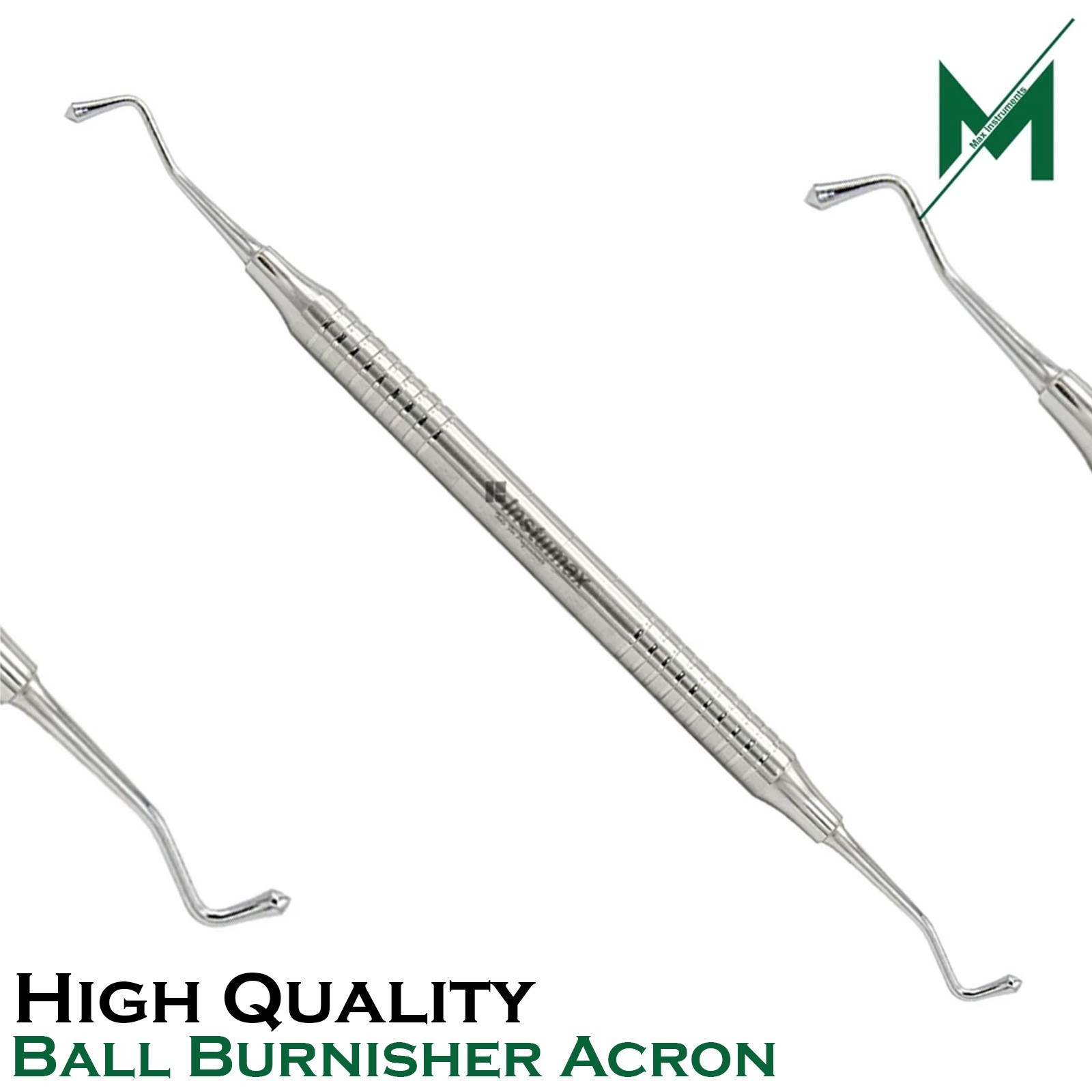 Dental Amalgam Ball Burnisher Acron Medical Composite Cavity Filling Instruments