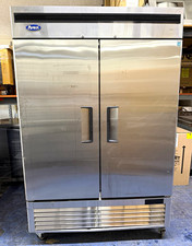 Atosa Reach-In Freezer 2 Solid Doors 43.8 cu ft Model MBF8503GR picture