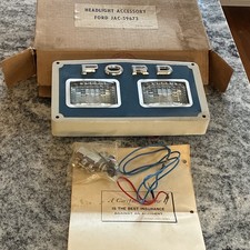1960s Vintage Ford Garden Tractor NOS Headlight Kit JAC-59673 Complete OEM Box picture