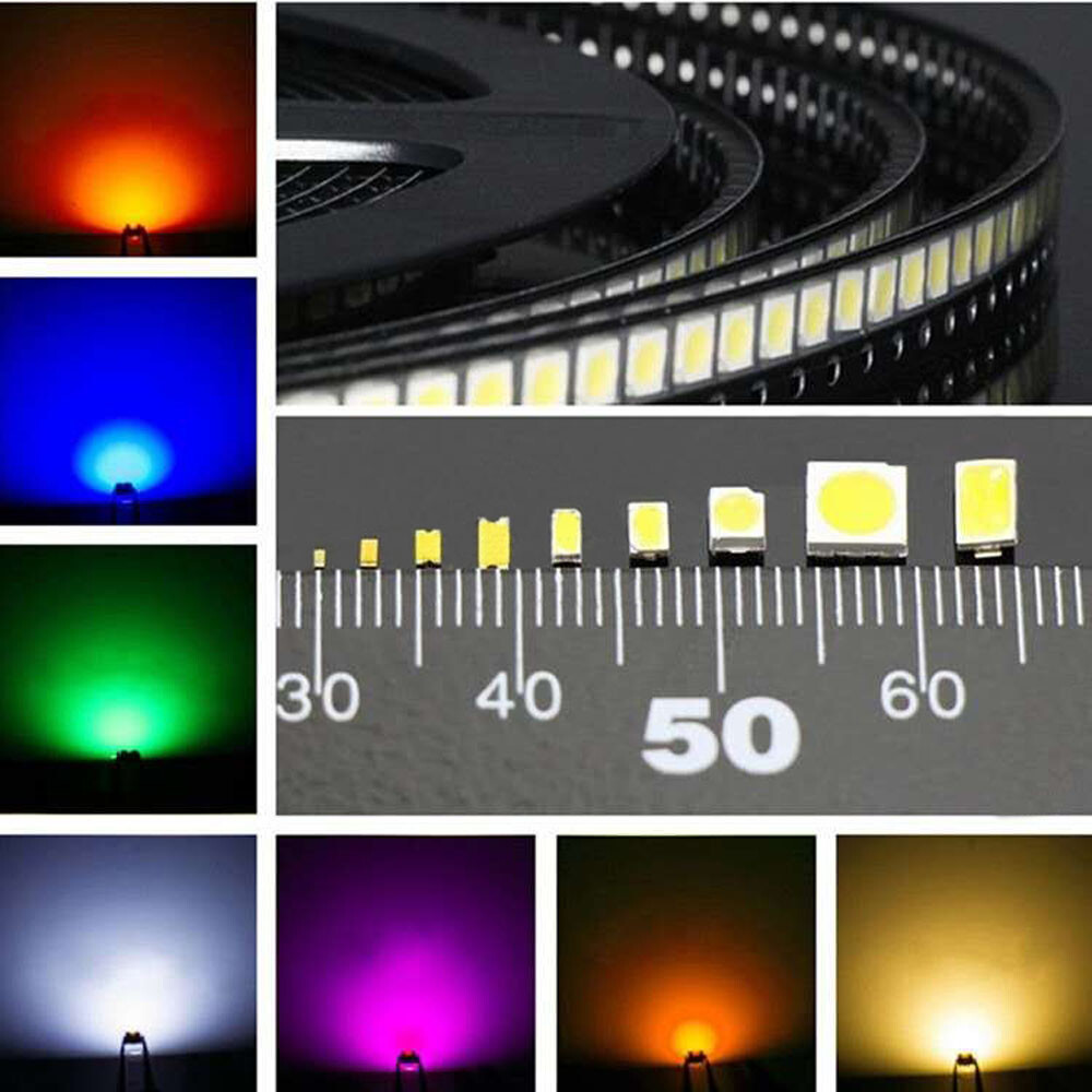 SMD / SMT LED 0402 0603 0805 5050 1206 3528 - Red Yellow Blue Green White Orange SMD / SMT LED 0402 0603 0805 5050 1206 3528 - Red Yellow Blue Green White Orange