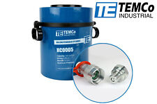 TEMCo Hollow Hydraulic Cylinder Ram 100 TON 3 In Stroke 5 YEAR Warranty picture