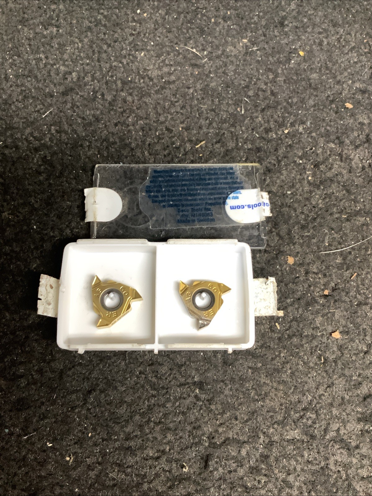 Seco 16ERAG60-A2 CP500 Carbide Threading Insert (EDP77941), 1 Piece (st1220) Seco 16ERAG60-A2 CP500 Carbide Threading Insert (EDP77941), 1 Piece (st1220)