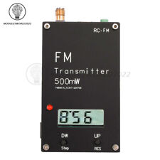 76-108MHz 2000m FM Stereo Transmitter /LCD Digital Display USB Type C 0.5W 500mW picture