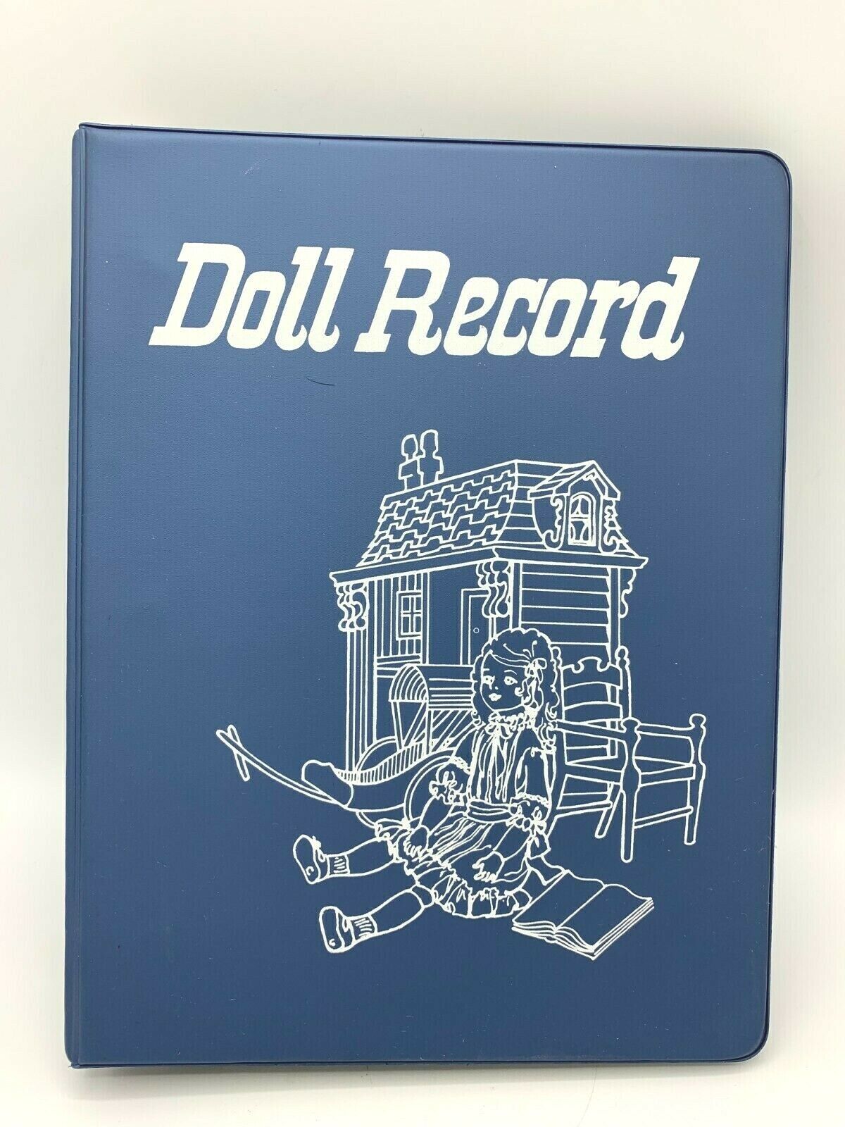 Vintage Hobby House Press Doll Record Book Binder 1983 Rosamond Studio