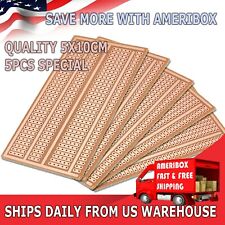 US Stock 5pcs Prototype PCB Universal Bread Board 5 x 10cm Sigle Side Copper picture