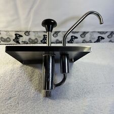 Carlisle Condiment pump w Stainless Cover 38550RC w stainless steel Box. picture