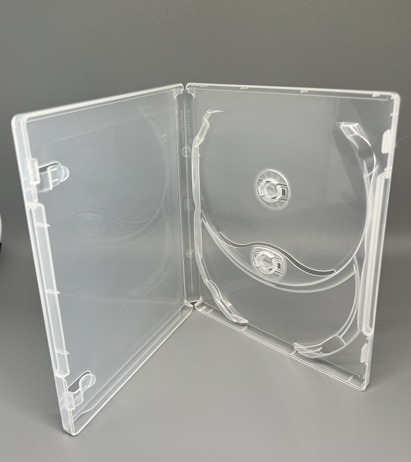 ONE NEW Original Scanavo Criterion 14mm Double BLU-RAY Case, Super Clear, CR2 ONE NEW Original Scanavo Criterion 14mm Double BLU-RAY Case, Super Clear, CR2