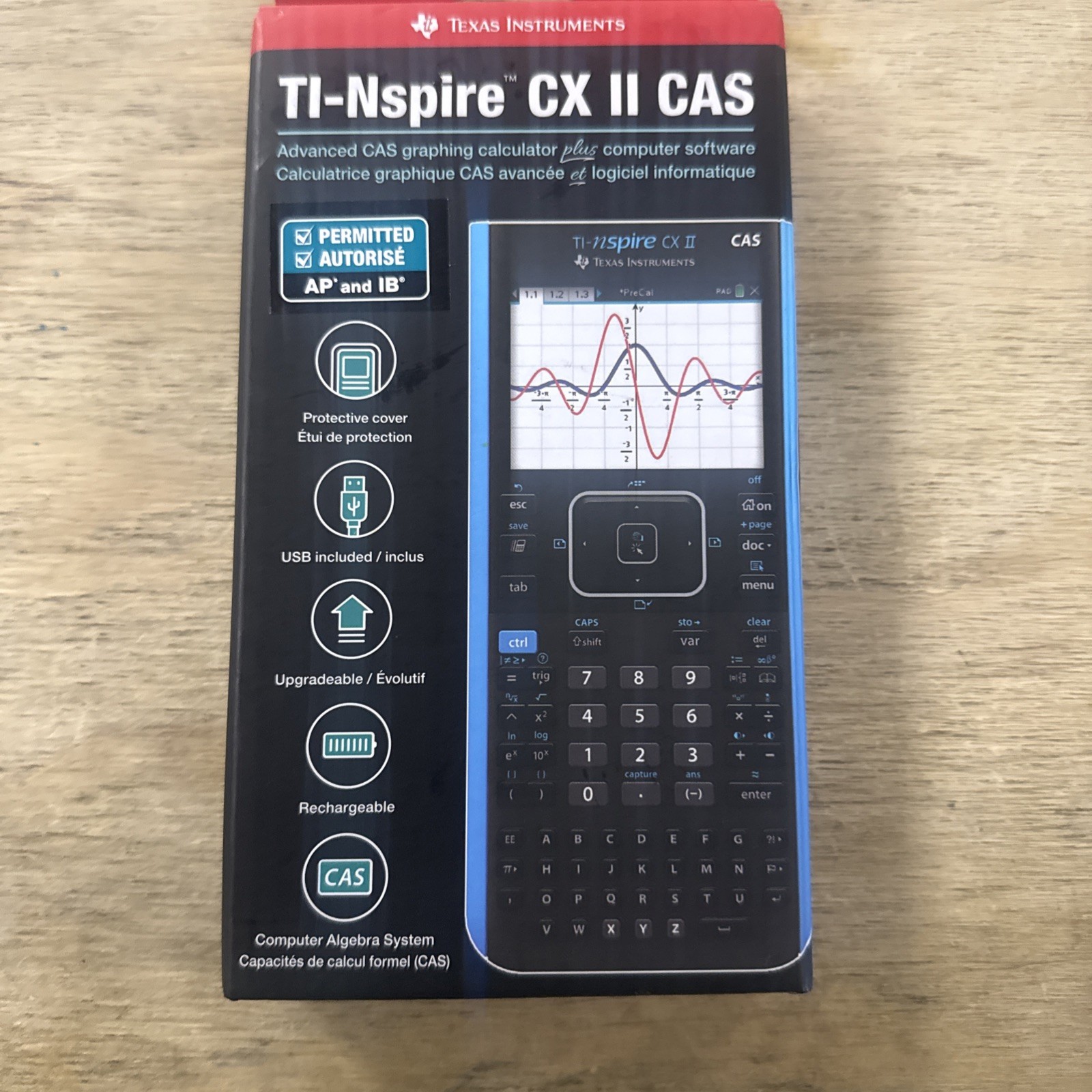 Texas Instruments TI Nspire CX II  Graphing Calculator New NIB Sealed (30d)