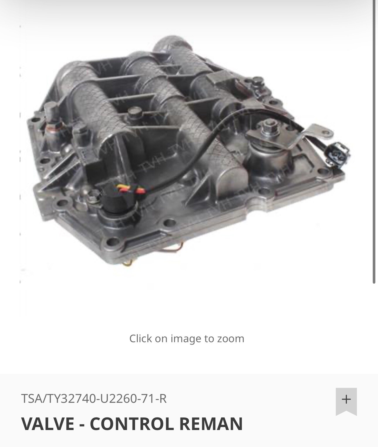 Transmission Control Valve for Toyota Forklift 32740-U2260-71 OEM REMAN Transmission Control Valve for Toyota Forklift 32740-U2260-71 OEM REMAN