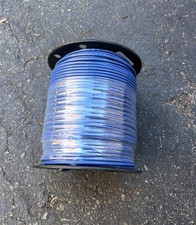 #10 Copper Stranded Wire AWG 500' FT Roll THHN/THWN 600 Volt UL Listed - Blue picture