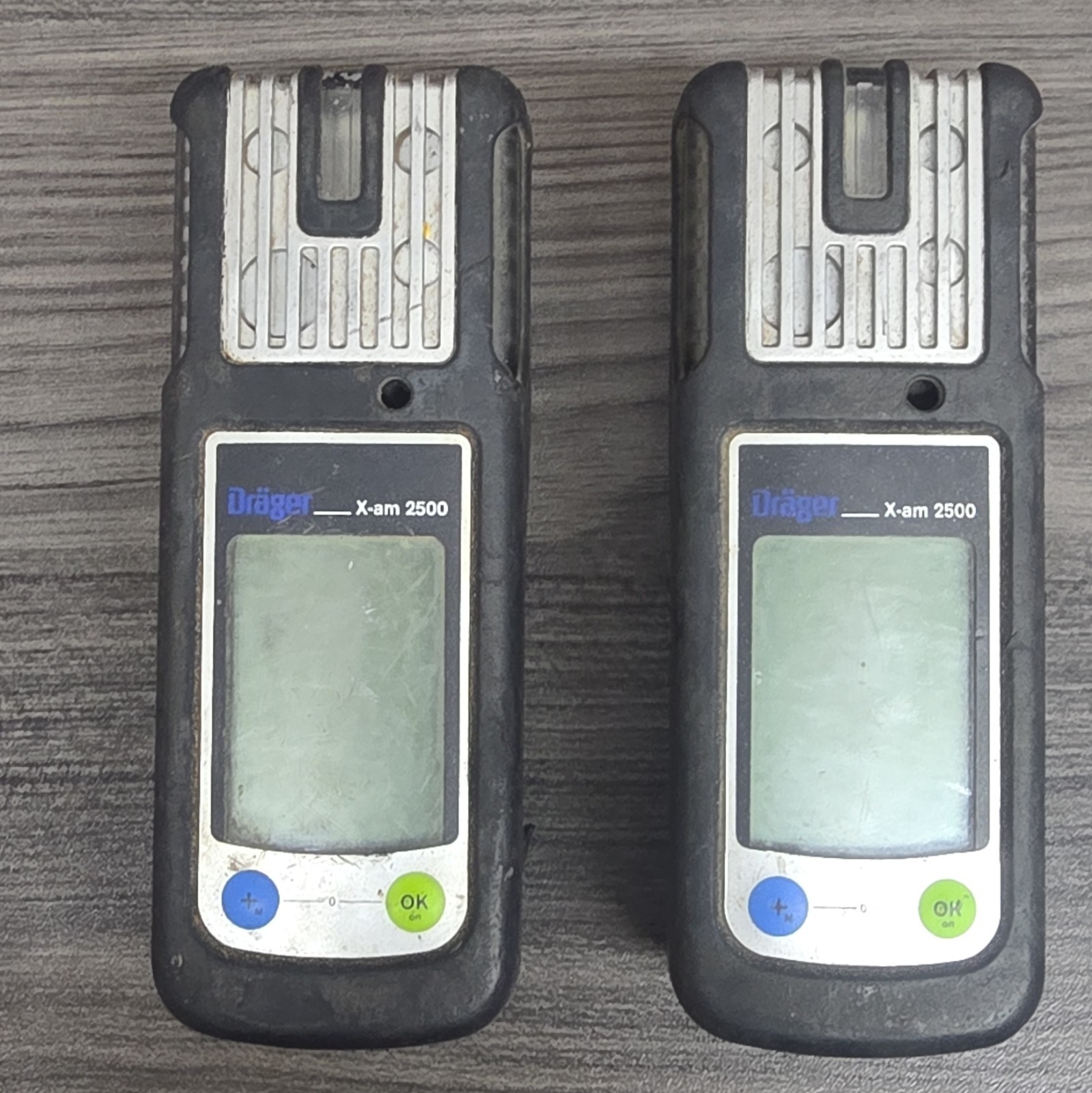 Dräger X-am 2500 Portable Gas Detectors Lot of 2 MPN X-am 2500
