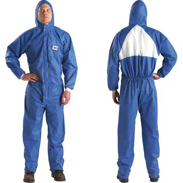 3m Hooded Disposable Coveralls, Xl, Blue, SMMS 4530-BLK-XL 3m 4530-BLK-XL 3m Hooded Disposable Coveralls, Xl, Blue, SMMS 4530-BLK-XL 3m 4530-BLK-XL
