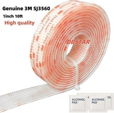 3M Dual Lock Reclosable Fasteners, Heavy Duty, Clear, TB3560/SJ3560(1 inx 10ft) picture