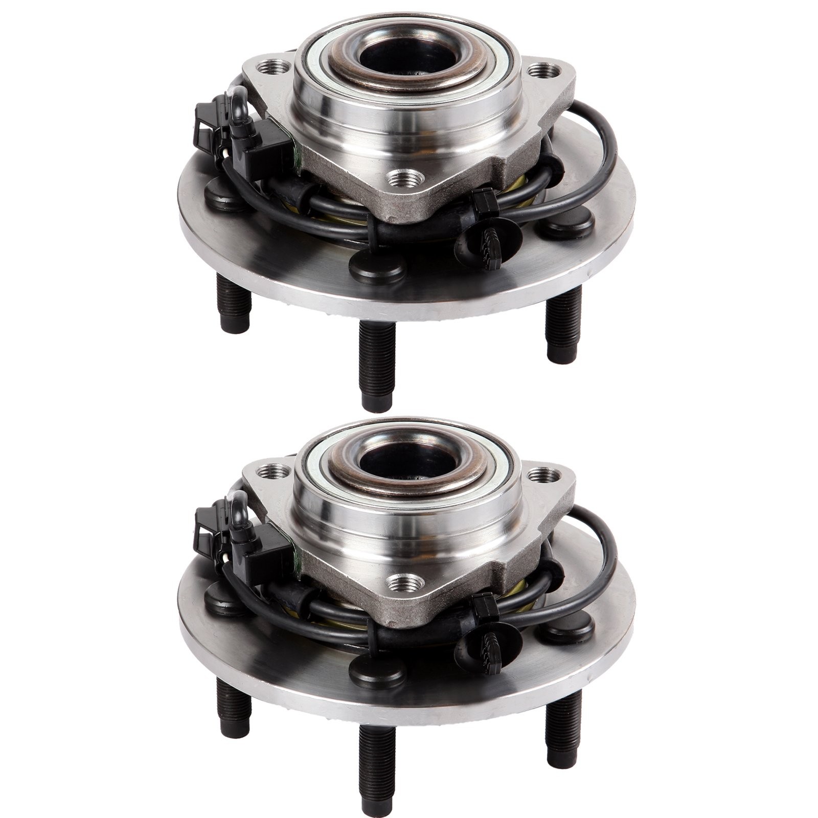 Pair Front Wheel Bearing and Hub Assembly For Dodge 4WD 515073