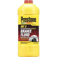 Prestone Synthetic Brake Fluid, High Temperature, 32 Oz., Model# PRESAS401Y picture
