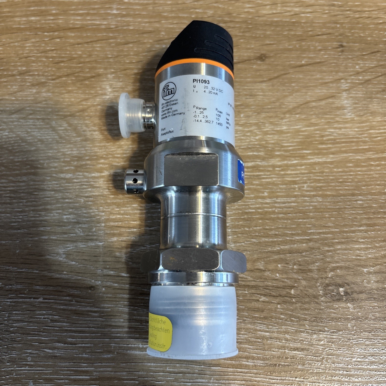 ifm efector PI1093 Pressure Sensor / Transducer Industrial Automation ifm efector PI1093 Pressure Sensor / Transducer Industrial Automation