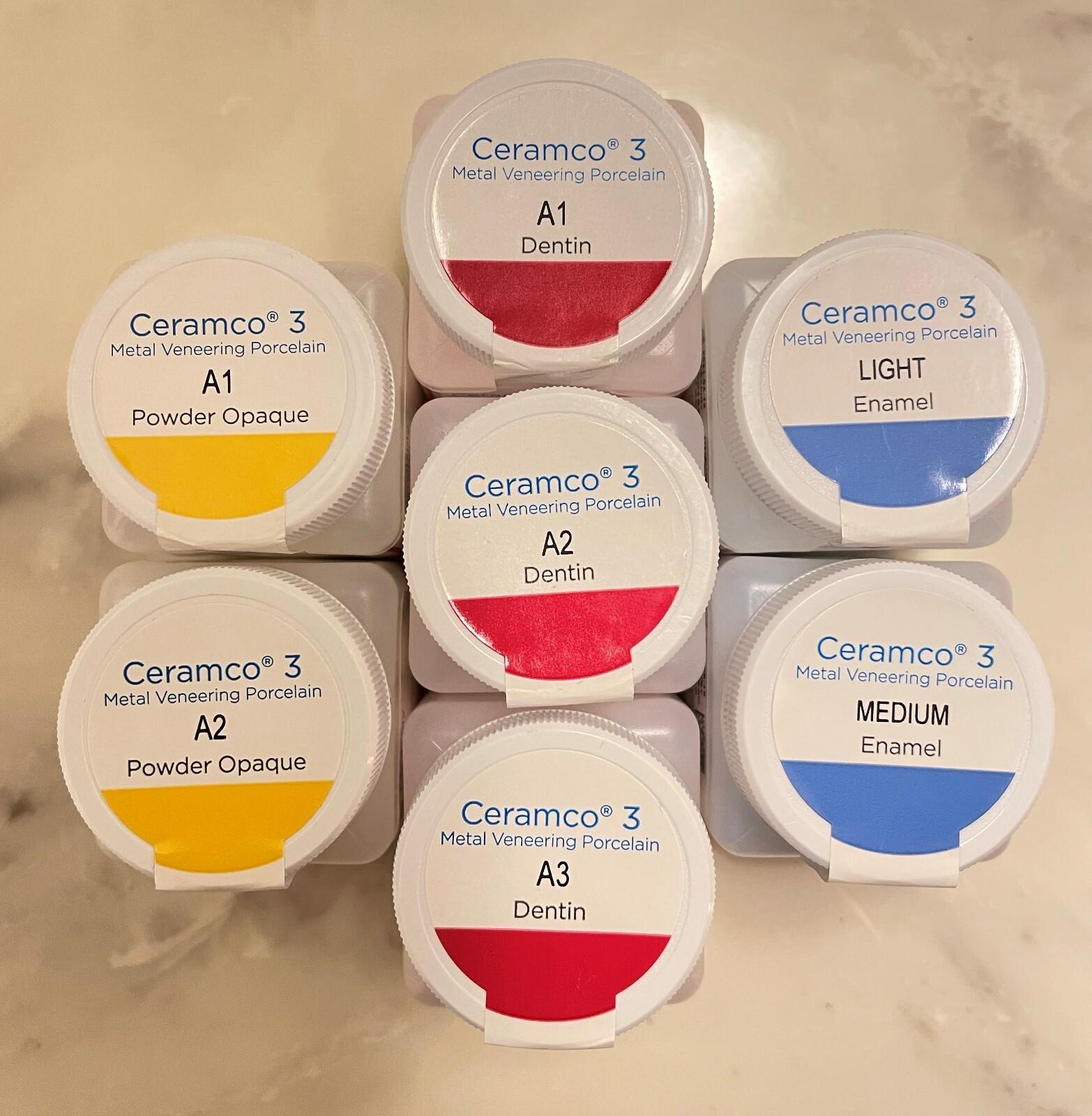 Ceramco3 Porcelain 1 oz. All Shades Ceramco3 Porcelain 1 oz. All Shades