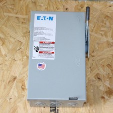 One Eaton DG221UGB Disconnect Safety Switch 240V 2 Pole 30A Non Fused New No Box picture