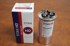 Titan HD Round Run Capacitor PRCFD455A 45/5 440-370V Made In USA picture